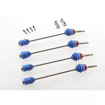   CV kardántengelyek, acél, összeszerelt (2) TRAXXAS Revo 3.3, T-Maxx