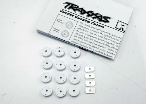 Dugattyús tárcsa készlet GTR lengéscsillapítókhoz TRAXXAS Revo 3.3, E-Revo 2.0, Summit, Jato, Slayer, XO-1