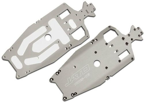 Chassis 7075-T6 Aluminium titan-eloxiert 3mm