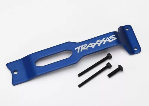 Hátsó alvázmerevítő, alumínium, kék, TRAXXAS Summit és E-Revo 2.0 modellekhez