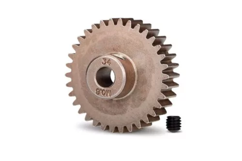 Pinion 34Z 32dp Modul 0.8 für 5mm Tengely