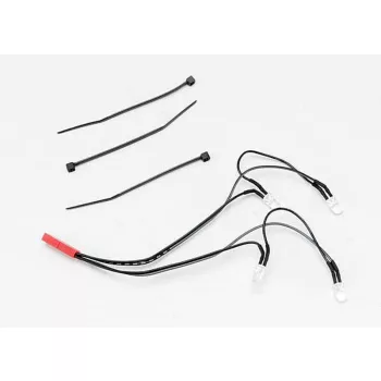 LED lámpa elöl (4x fehér fény)