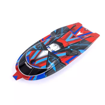 TRAXXAS Spartan piros/fehér törzsfedél