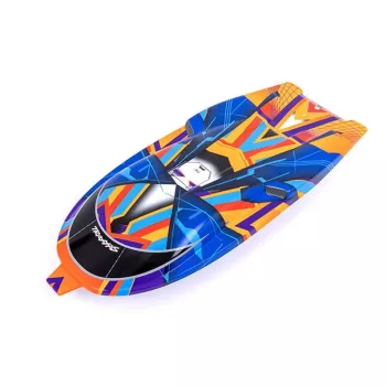 TRAXXAS Spartan narancssárga/fehér törzsfedél