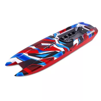 Hajótest DCB M41 piros/fehér TRAXXAS