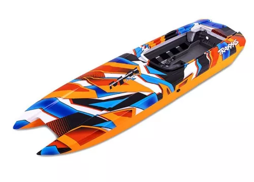 Hajótest DCB M41 narancssárga/fehér TRAXXAS