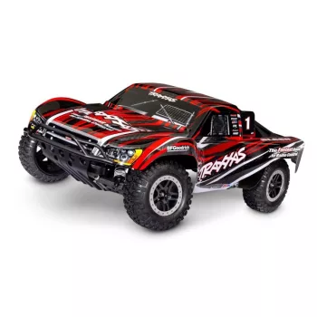 TRAXXAS Slash piros 1/10 2WD Short-Course RTR