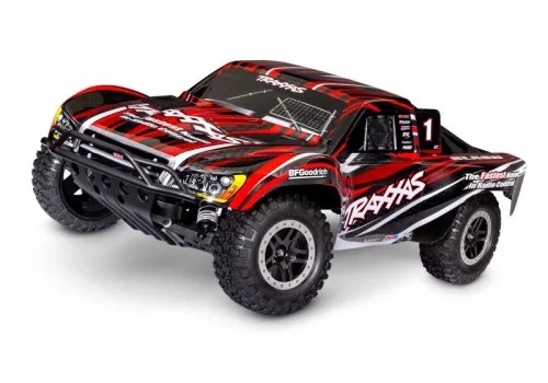 TRAXXAS Slash piros 1/10 2WD Short-Course RTR