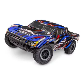 TRAXXAS Slash 1/10 2WD Short-CourseTruck kék RTR, BL-2S