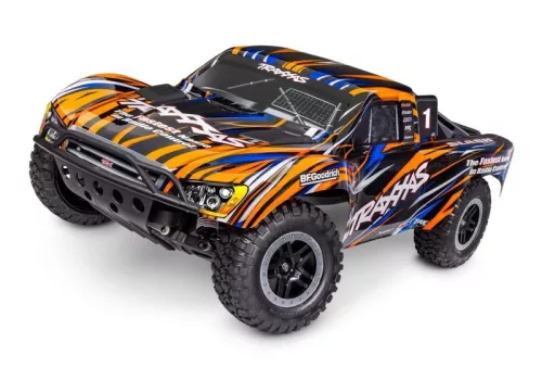 TRAXXAS Slash 1/10 2WD Short-CourseTruck narancs RTR, BL-2S