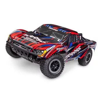 TRAXXAS Slash 1/10 2WD Short-CourseTruck piros RTR, BL-2S