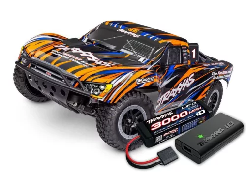 Traxxas slash 1/10 2wd short-coursetruck narancs RTR