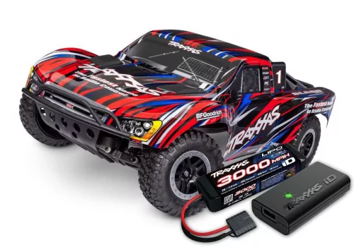 Traxxas slash 1/10 2wd short-coursetruck piros RTR