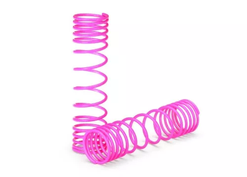 Ultra-Damper rugók XXL progresszív hátsó rózsaszín (2) TRAXXAS 2WD és VXL Slash, Raptor