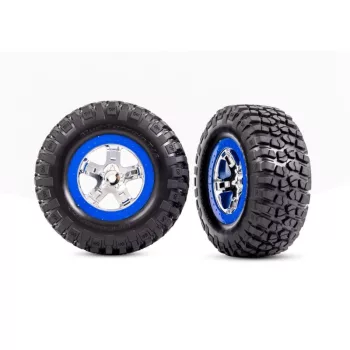 BFGoodrich T/A KM2 gumiabroncsok króm/kék felniken (2)