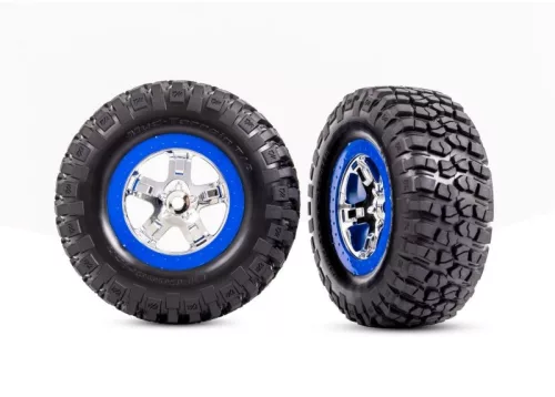 BFGoodrich T/A KM2 gumiabroncsok króm/kék felniken (2)