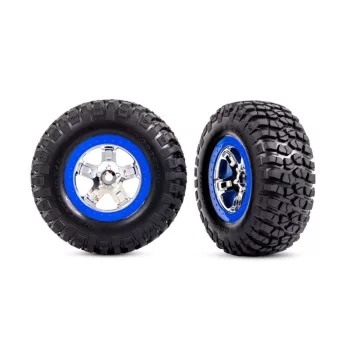   BFGoodrich T/A KM2 gumiabroncsok króm/kék felniken elöl (2)