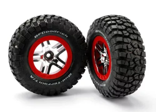 BFGoodrich T/A KM2 S1 gumiabroncsok szatén/piros felniken elöl (2)