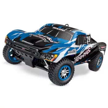 Traxxas slayer pro 4x4 kék 1/10 short-course RTR