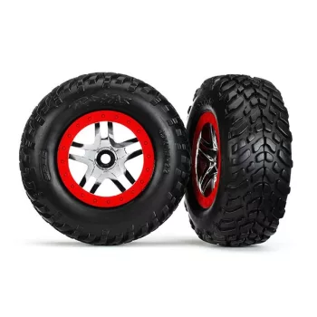 SLVR SCT gumi 2.2/3.0 felnin króm/piros 14mm (2)