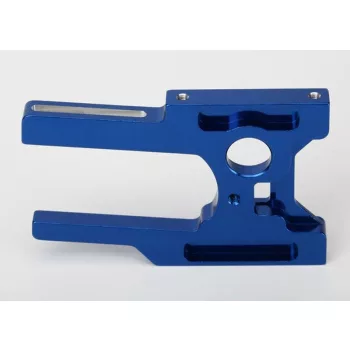 Motortartó alumínium kék, TRAXXAS XO-1