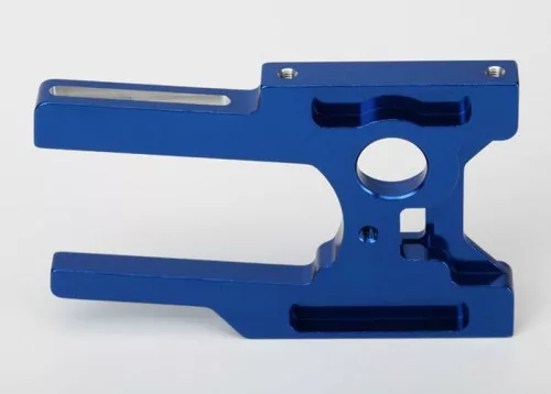 Motortartó alumínium kék, TRAXXAS XO-1