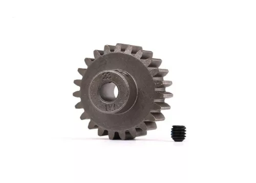 23 fogú, edzett acél motorfogaskerék 5 mm-es tengelyhez (1. modul) TRAXXAS