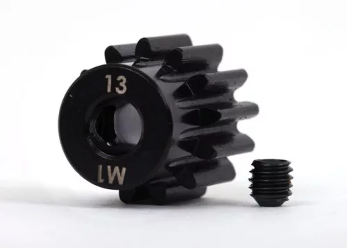13 fogú, edzett acél motorfogaskerék 5 mm-es tengelyhez (1. modul) TRAXXAS