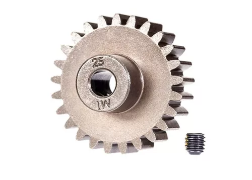 25 fogú motorfogaskerék 5 mm-es tengelyhez (1. modul) TRAXXAS XRT, MAXX