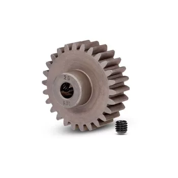   26 fogú fogaskerék 5 mm-es tengelyhez acél homlokkerekes fogaskerékhez (1. modul) TRAXXAS X-Maxx, XRT, Maxx