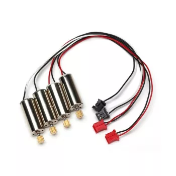   Motor-szett csatlakozókkal (óra- és óramutató járásával ellentétes) (4)