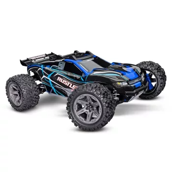 TRAXXAS Rustler 4x4 BL-2S kék 1/10 Stadium-Truck RTR