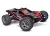 TRAXXAS RUSTLER 4X4 BL-2S piros 1/10 STADIUM TRUCK RTR BL-2S KEFEMENTES, HD ALKATRÉSZEK, AKKUMULÁTOR/TÖLTŐ NÉLKÜL