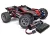 Traxxas rustler 4x4 bl-2s piros 1/10 stadium-truck RTR np825