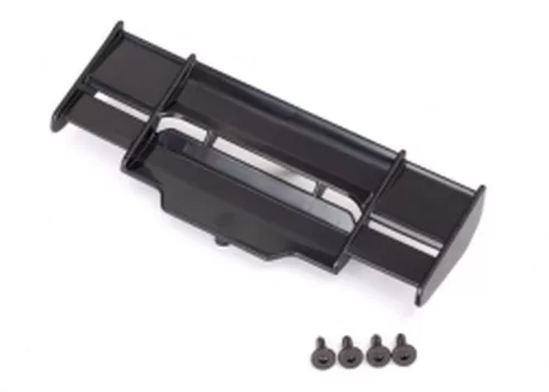 Szárny fekete csavarokkal