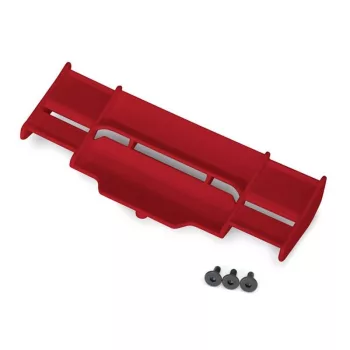 Szárny piros csavarokkal