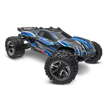   TRAXXAS RUSTLER 4X4 VXL HD KÉK 1/10 STADIUM TRUCK RTR KEFE NÉLKÜLI, AKKUMULÁTOR ÉS TÖLTŐ NÉLKÜL