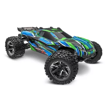   TRAXXAS RUSTLER 4X4 VXL HD ZÖLD 1/10 STADIUM TRUCK RTR KEFE NÉLKÜLI, AKKUMULÁTOR ÉS TÖLTŐ NÉLKÜL