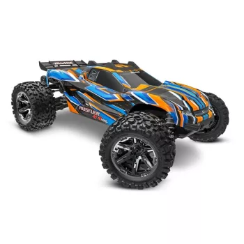   TRAXXAS RUSTLER 4X4 VXL HD NARANCSSÁRGA 1/10 STADIUM TRUCK RTR KEFE NÉLKÜLI, AKKUMULÁTOR ÉS TÖLTŐ NÉLKÜL