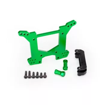   Hátsó lengéscsillapító torony 7075-T6, alumínium, zöld, TRAXXAS Rustler 4x4-hez, Hoss