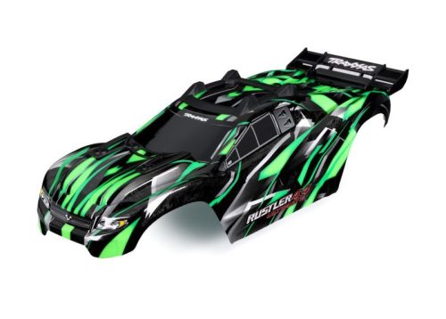 Karosserie Rustler 4x4 Ultimate grün