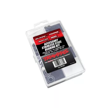   Rozsdamentes acél golyóscsapágy készlet 4x4 komplett Traxxas Slash 4x4, Stampede 4x4, Rustler 4x4, Hoss 4x4 VXL