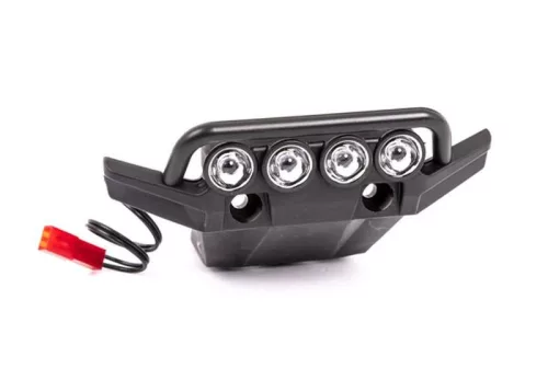 Lökhárító LED első lámpával TRAXXAS Rustler 4x4 és VXL modellekhez