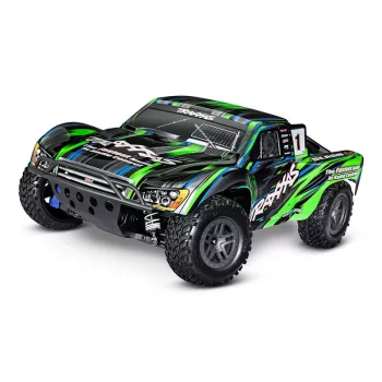 TRAXXAS Slash 4x4 BL-2S zöld 1/10 Short-Course RTR