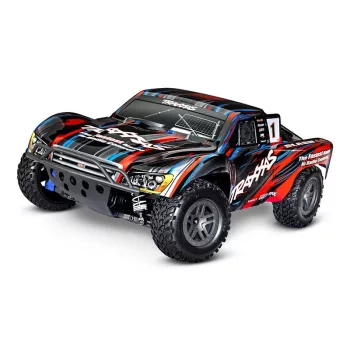 TRAXXAS Slash 4x4 BL-2S piros 1/10 Short-Course RTR