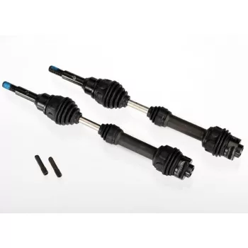   Komplett acél hátsó kardántengelyek (2) TRAXXAS 4x4 és VXL Rustler, Slash, Stampede, Hoss modellekhez