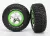 BFGoodrich gumiabroncsok 2.2/3.0 króm/zöld felniken (2) TRAXXAS Slash 2WD hátul, Slash 4x4 elöl/hátul