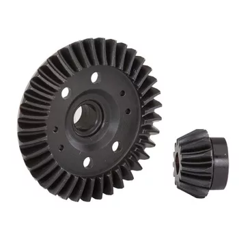   CNC Differenciálmű Tányérfogaskerék 37T, 13T kúpfogaskerékkel hátul TRAXXAS 4x4&VXL Rustler, Slash, Stampede, Hoss, 4-Tec, X0-1