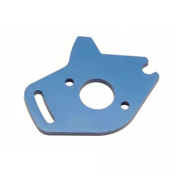 motortartó lemez alumínium kék