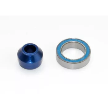   Csapágyadapter 6061-T6 alumínium kék (1) TRAXXAS 4x4 modellek